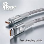 USB C to Type C Cable 3A 60W Fast Charger Braided Long Lead 0.25M 1M 2M 3M