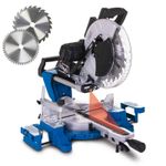 Scheppach HM140L 12" Sliding Mitre Saw, 2000W, 305mm 24T 48T TCT Blades, 45°