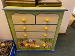 nursery furniture set 2 piece COT AND CHEST OF DRAWERS LOVELY CONDITION