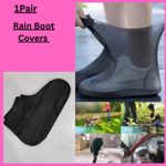 Rubber Rain Boot Covers Shoe Covers Thickened Reusable Resistant Shoe Protectors
