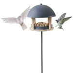 Petlicity Nordic Bird Feeder with Domed Metal Roof Garden Feeding Station