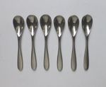 Robert Welch Bright Stanton x 6 Espresso Spoons 10.5cm. Polished Stainless Steel