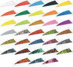 GATEWAY ARCHERY - 4" R/W SHIELD CUT FEATHERS DOZEN!