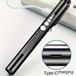 USB Rechargeable Medical/Optic/Exam Pen LED Torch. White/Yellow Light. UK