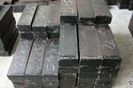 AFRICAN BLACKWOOD knife handle scales blank 150 x 40-50 x 28-30mm 6+ YEARS DRY