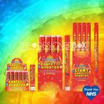 20cm 50cm 80cm Biodegradable Confetti Shooter Compressed Air Cannon Party Popper