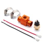 Motorcycle Radiator Fan Thermostat Temperature Switch Easy to Install Motorbikes