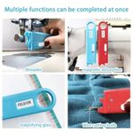 4 in 1 Sewing Machine Needle Threader Inserter Automatic Quick Threading Tool