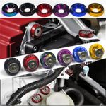 20 PCS Password JDM Engine Bay Dress Up Kit Fender Washers & M6 Bolts