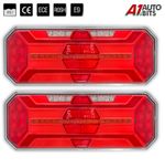 2x Led Rear Combination Lights Progressive Dynamic Moving Indicator 12V 24V E9