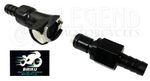 Quick Release Non Drip 8mm Race Fuel Coupler Connector Shut Off Petrol - A8-25