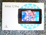 XP-PEN Artist 12 Pro Wired Graphics Drawing Tablet Pen Display w/ Stand & Cables
