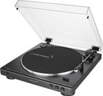 Audio-Technica LP60X, Fully Automatic Belt-Drive Turntable, Black