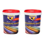 2x Bartoline Professional Ready Mixed Wallcovering Adhesive For Luxury Vinyl 1kg