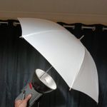 Very rare Courtenay Solaflash 145 Professional Studio Strobe Light With Umbrella