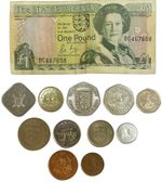 JERSEY COIN COLLECTION £1 - 1P - BANK NOTE OPTIONAL - 11 COINS TOTAL