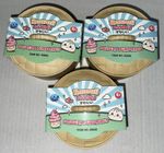 X3 VIRAL KAWAII FOODIEZ SQUISHY DUMPLINGS 1 OF EACH COLOUR 5.5CM TIK TOK TREND