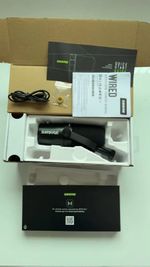 Shure MV7+ Podcast Microphone LED — Hybrid USB-C and XLR Dynamic - FREE P&P