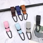 2X Leather Buggy Clips Pram Hooks for Bags Baby Pushchair Clips Stroller Hook UK