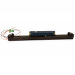 Handmade DCC Programming Track with Buffer Stops N Gauge Dark Stain