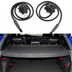 2x Car Parcel Shelf String Rear Boot Straps Tailgate Tension Cord Lanyard 1m