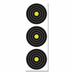 JVD 20cm Field Target Faces Waxed Paper FITA/WA Approved 3 Spots per Target Face