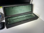 BLACK COMMANDO DAGGER WOODEN PRESENTATION CASE 40cm x 13cm x 7.5cm