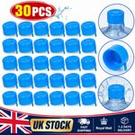 30 Pcs Water Bottle Lids Dispenser Anti Splash Jug Caps Gallon Cover