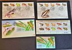 South Africa 2000 Frogs Set and Miniature Sheet Mint Never Hinged and FDCs