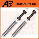 2x Heavy Duty Electric Fence Gate Handle with 5m Spring Poly Insulator Kit NEW