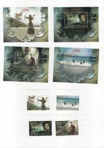 NEW ZEALAND - 2008 The Chronicles of Narnia Set of 4 and mini-sheets MNH