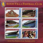 ASTON VILLA Football Club/Villans/Villa Park MNH 6v-Stamp Sheet (2001 Grenada)