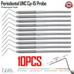 Periodontal UNC PROBE CP-15 BPE Marking Color Coded Perio Examibation Probes