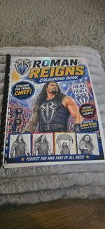 Roman Reign WWE Inspired Colouring Book Brand New
