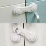 1/5/10x Baby Safety Kid Child Lock Proof Cupboard Cabinet Drawer Fridge Pet Door
