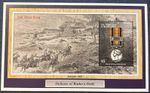2002 ST. VINCENT $5 SOUVENIR STAMP SHEET and MINIATURE MEDAL PRESENTATION
