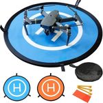 22" foldable waterproof drone landing pad with carry bag Foldable Helipad