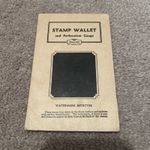 Vintage Honor Bilt Stamp Wallet And Perforation Gauge 