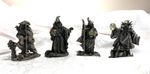 Myth & Magic Tudor Mint Pewter Wizards Set of 4 - Spring Summer Autumn Winter
