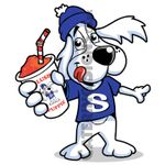 Slush Dog Sticker - Puppie / Puppy decal catering, ice cream van / trailer cafe