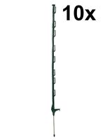 10 x 5ft (160cm)  Electric Fence Green Poly Posts fence Stakes tape rope