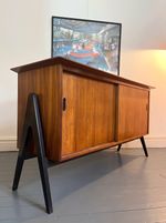 VINTAGE ROSEWOOD SIDEBOARD HEALS ITALIAN DANISH ERA 50s 60s DAY DASSI PARISI