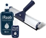 Ha-Ra Window Cleaning Kit I Window Wiper 32cm I Concentrated Full Care 500ml I