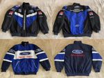 Unisex Adults F1 Team Racing Ford Jacket Embroidery Cotton Padded