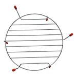 Universal Microwave Grill Oven 255mm Turntable Wire Rack Shelf Stand