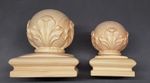 Stair Newel Post Ball Cap to fit a post 70/75/80/85/90/95/100/110/115/120  Pine