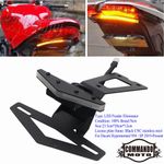 For Ducati Hypermotard 950/SP 2019-2024 Fender Eliminator w/ LED Turn Light