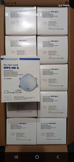 Wholesale joblot 400 face masks 20 boxes of 20 DIY decorating industrial Work