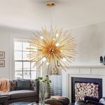 Modern Sputnik Chandelier Ceiling light Pendant 9 Lights Living Room Dining Room