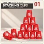 12pcs Speed Stacking Cups Set Sport Stacking Game Gift for Kids Adults